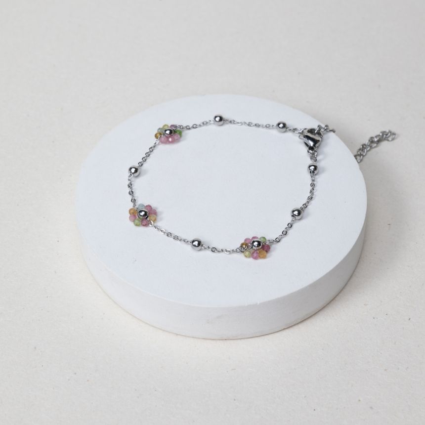 Bracelet Céline - Tourmaline Melon