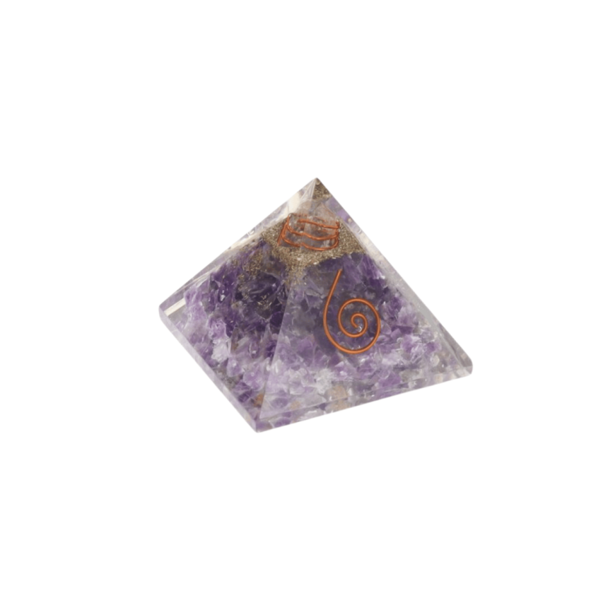 Pyramide orgone - Améthyste