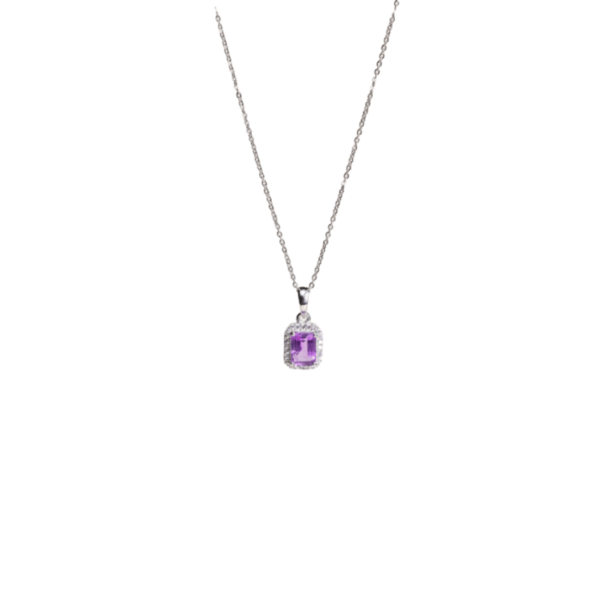 Pendentif Ishana - Améthyste