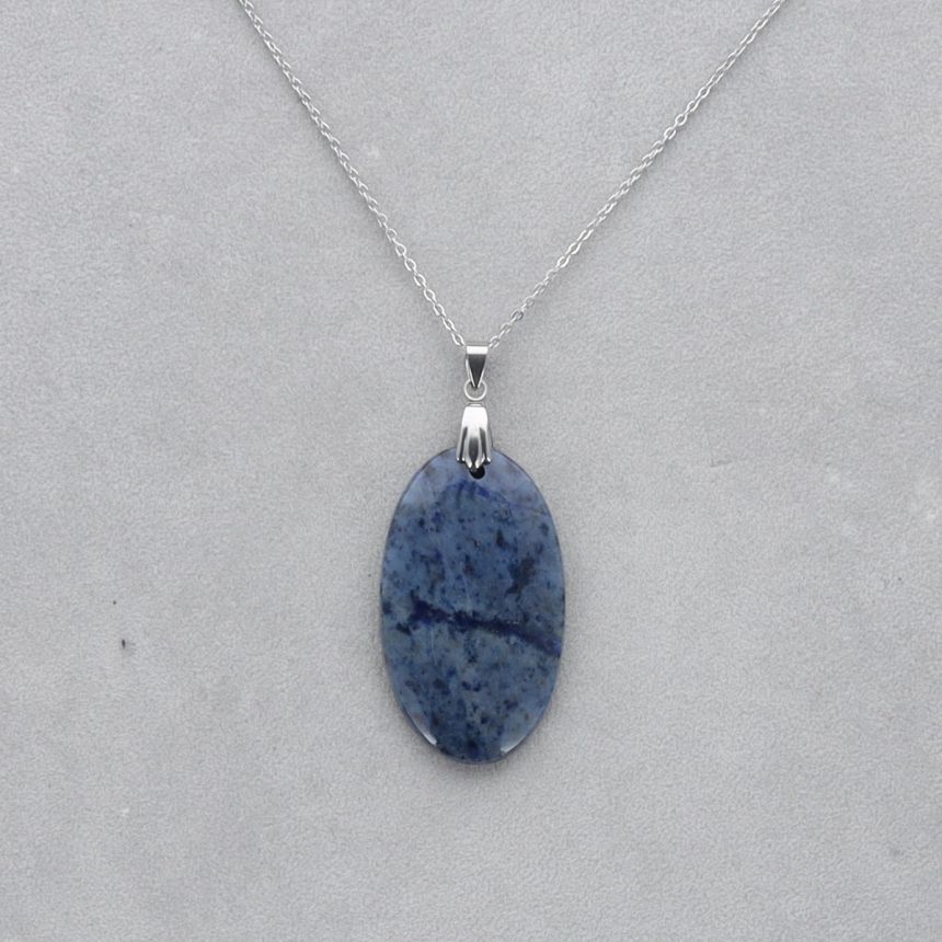 Dumortiérite Cabochon percé 1