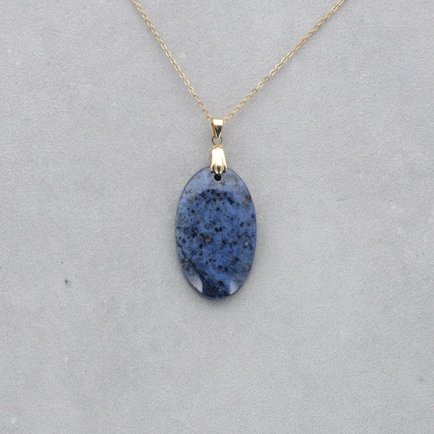 Dumortiérite Cabochon percé 11