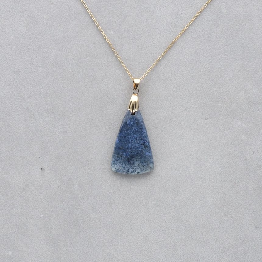 Dumortiérite Cabochon percé 16