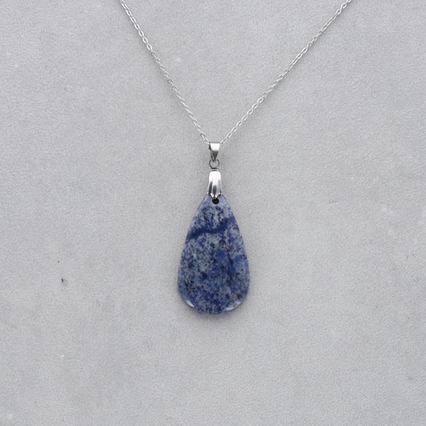 Dumortiérite Cabochon percé 5