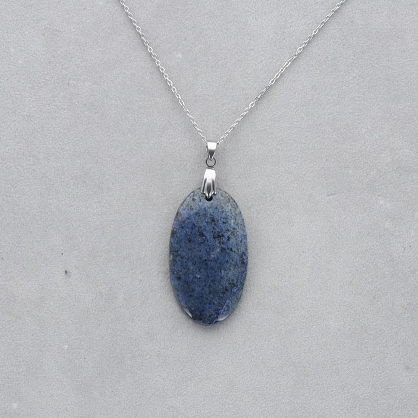 Dumortiérite Cabochon percé 8