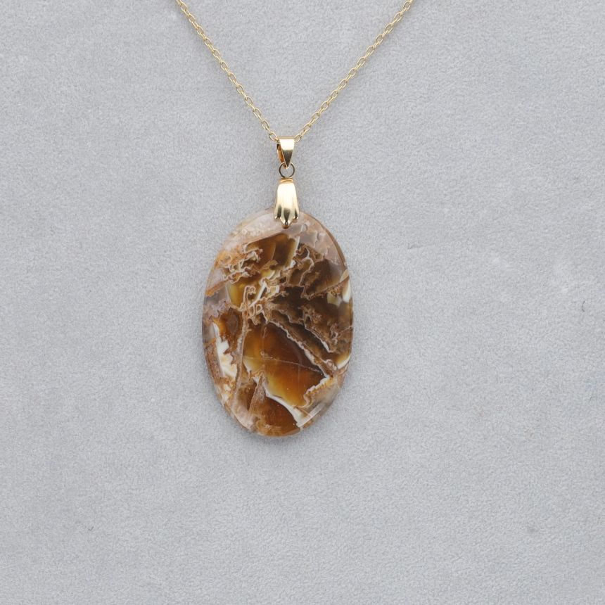 Opale Indonésienne Cabochon percé 15