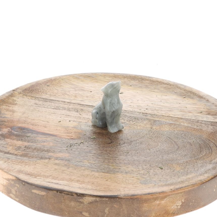 Wolf - Labradorite