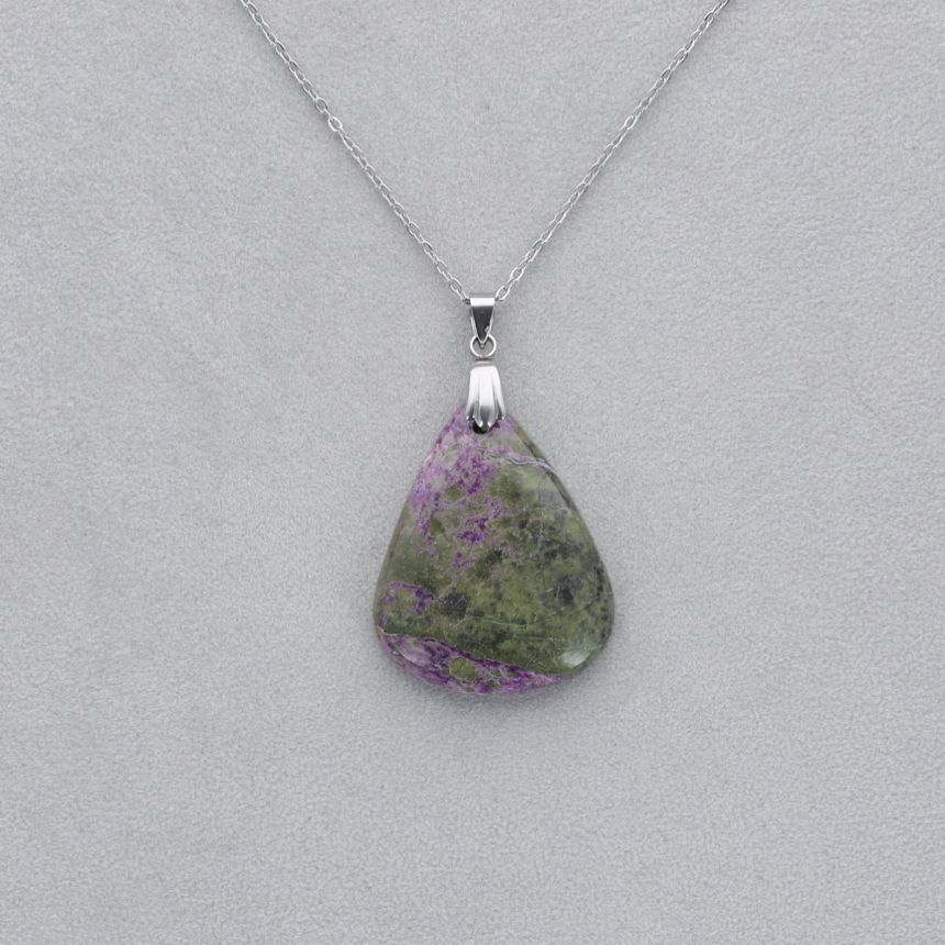 Purpurite Cabochon percé 5